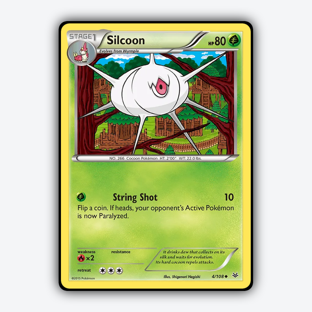 Silcoon 004/108 - Roaring Skies Set - Card Rug