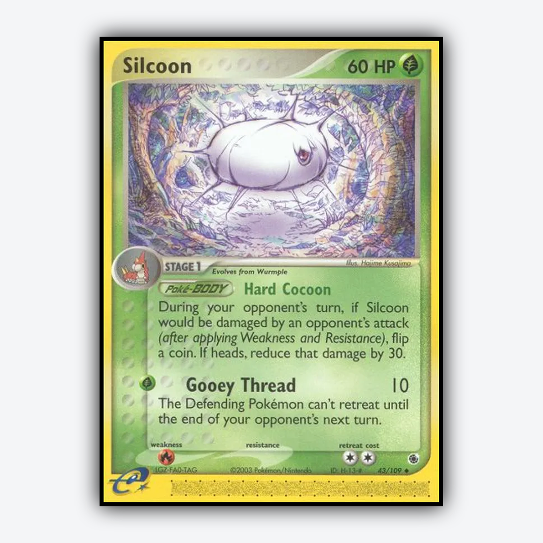 Silcoon 043/109 - Ruby & Sapphire Set - Card Rug