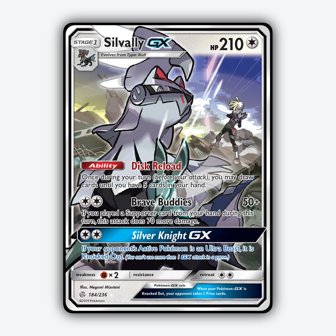 Silvally-GX 184/236 - Cosmic Eclipse Set - Card Rug