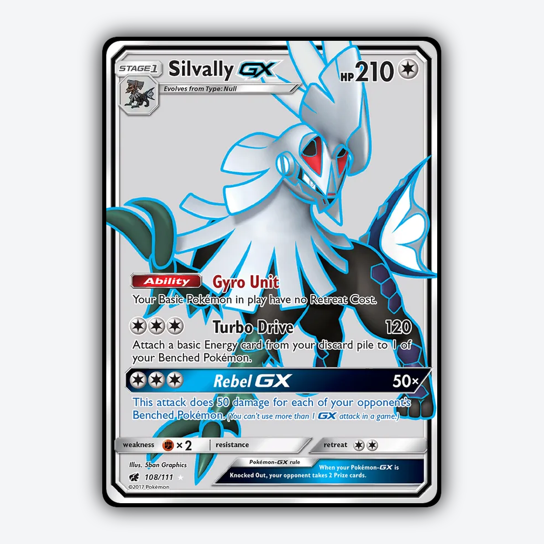 Silvally-GX 108/111 - Crimson Invasion Set - Card Rug