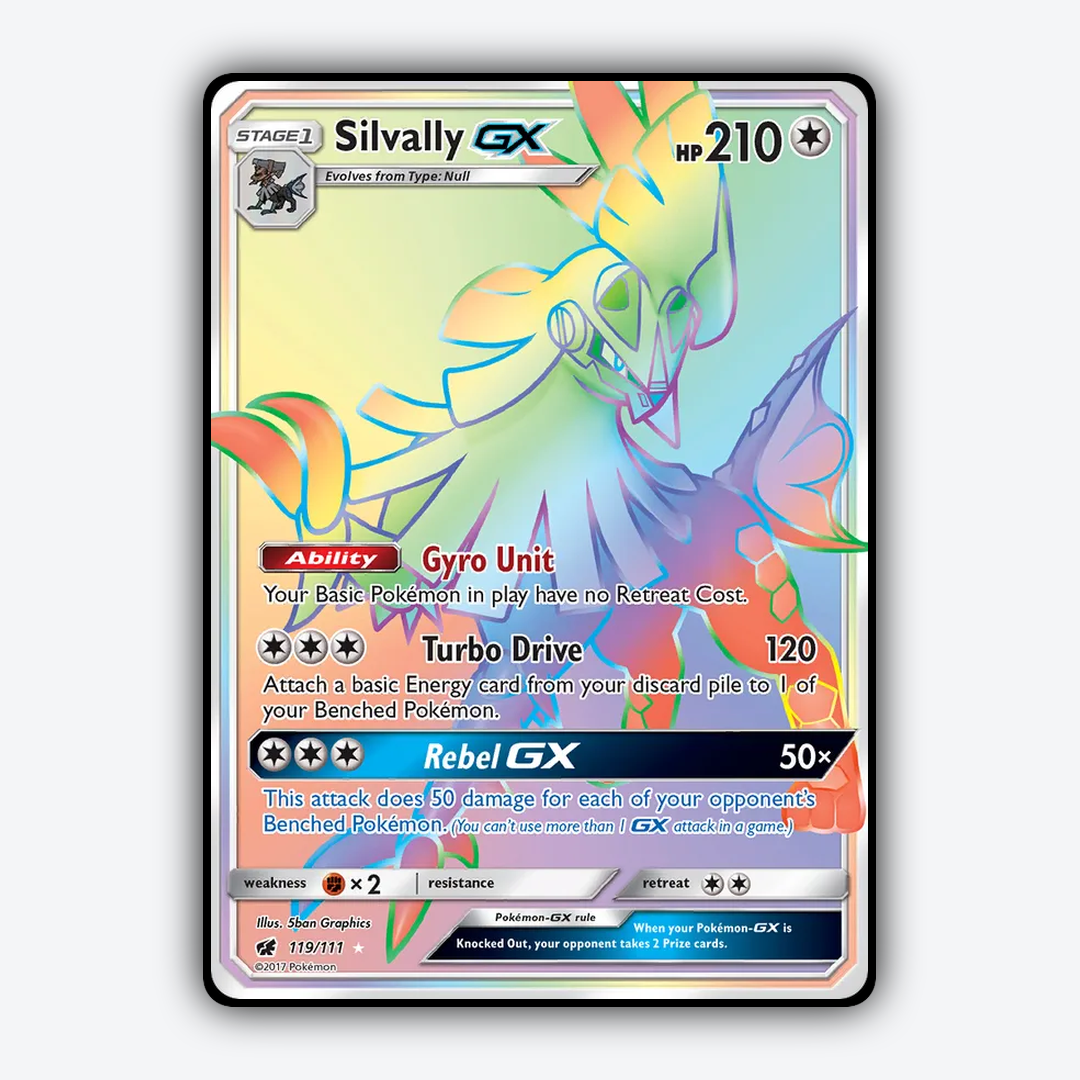 Silvally-GX 119/111 - Crimson Invasion Set - Card Rug