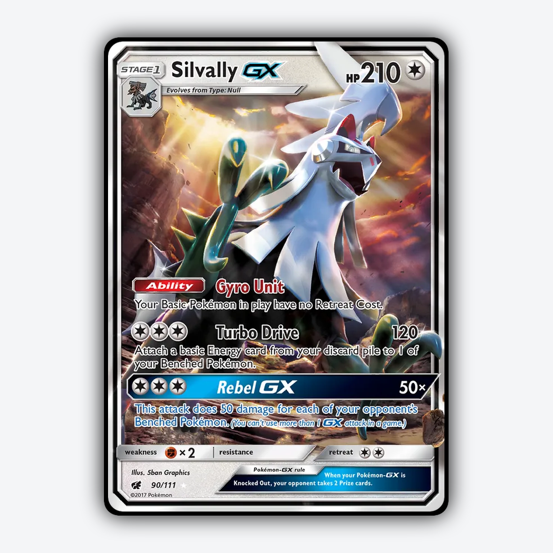 Silvally-GX 090/111 - Crimson Invasion Set - Card Rug