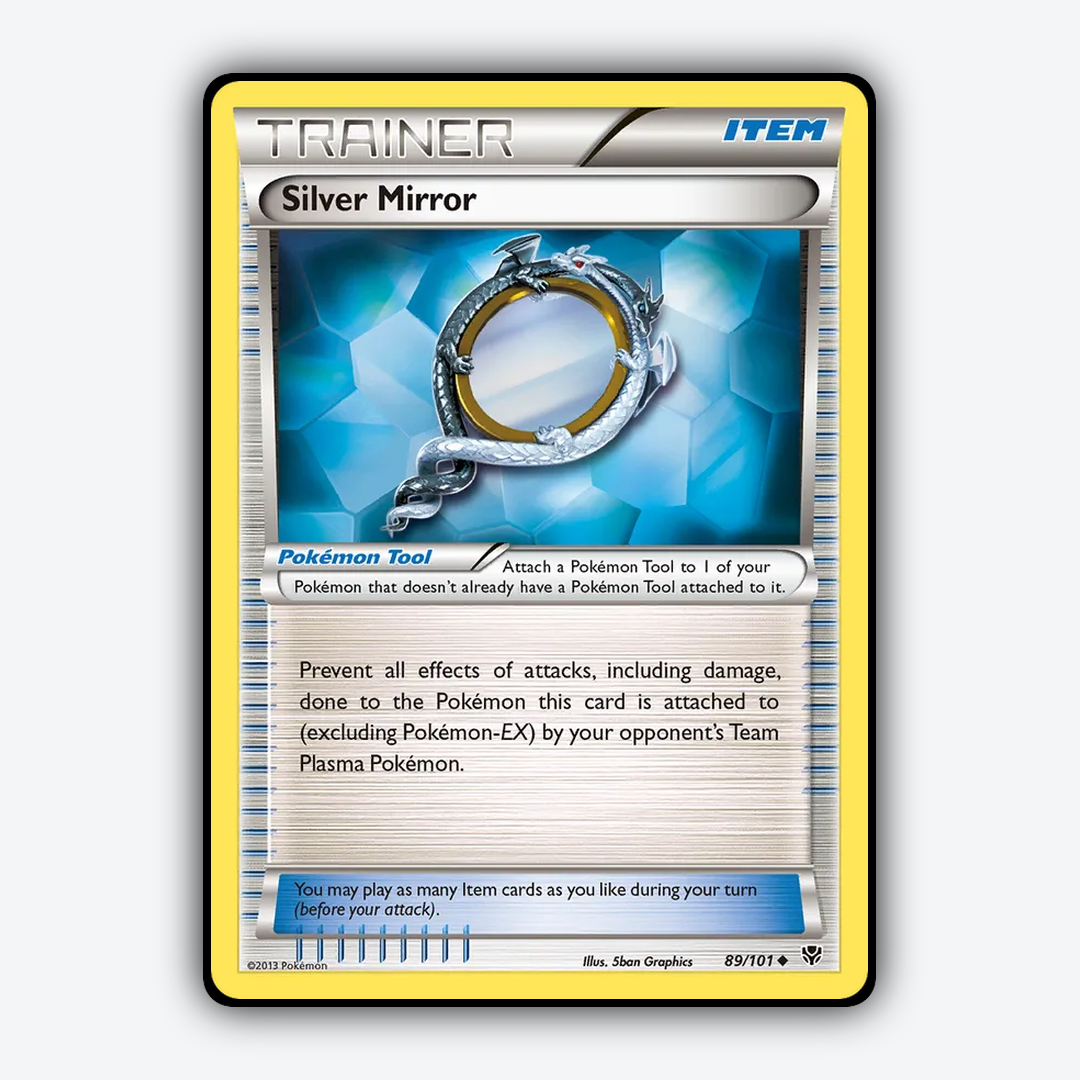Silver Mirror 089/101 - Plasma Blast Set - Card Rug