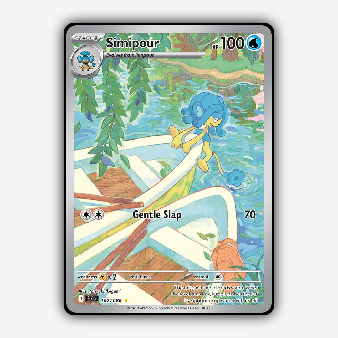 Simipour #102 - Black Bolt Set - Card Rug