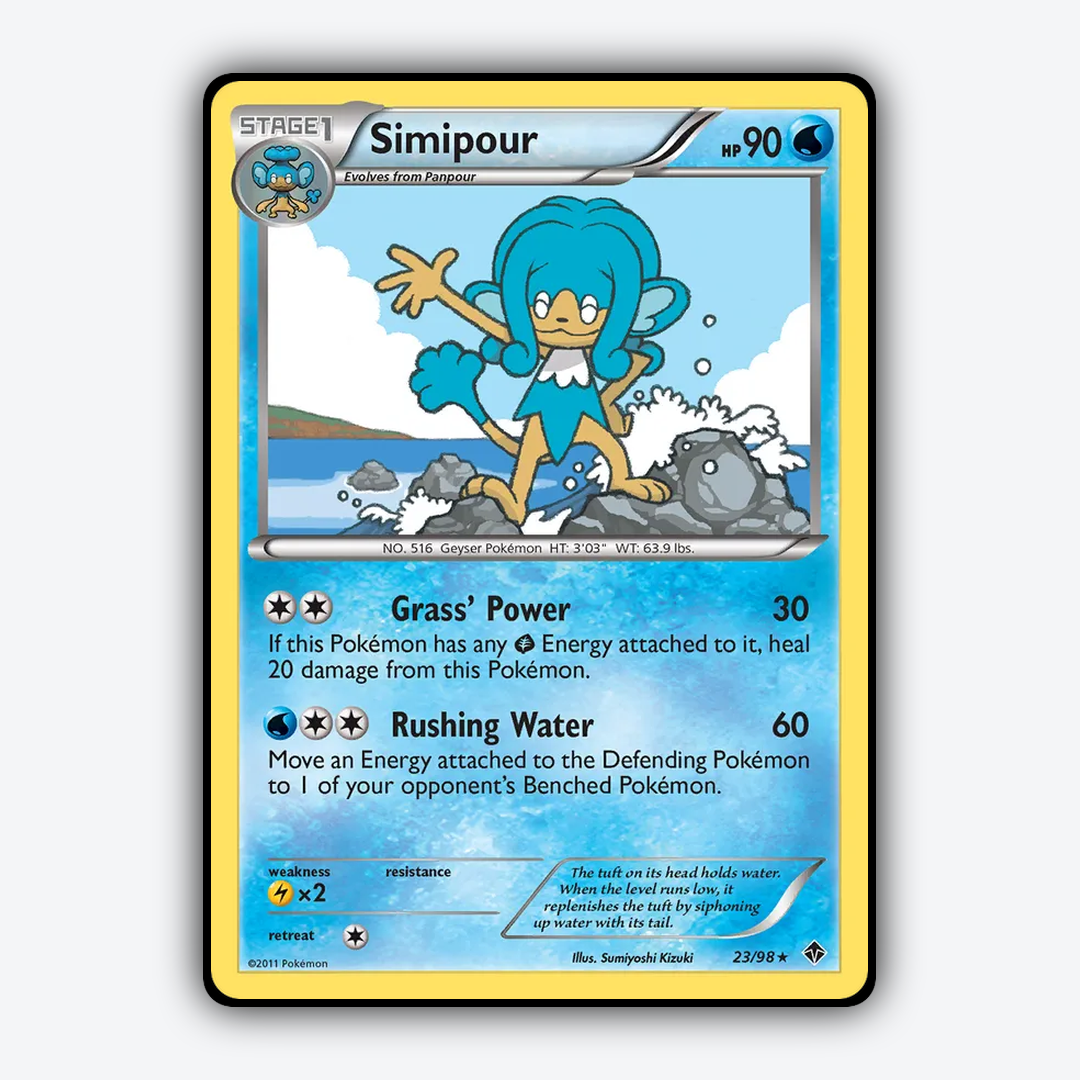 Simipour 023/98 - Emerging Powers Set - Card Rug