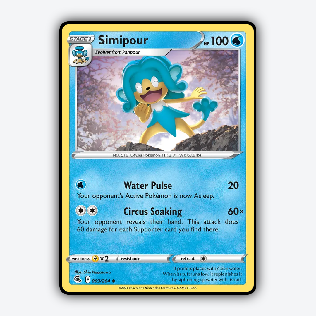 Simipour 069/264 - Fusion Strike Set - Card Rug
