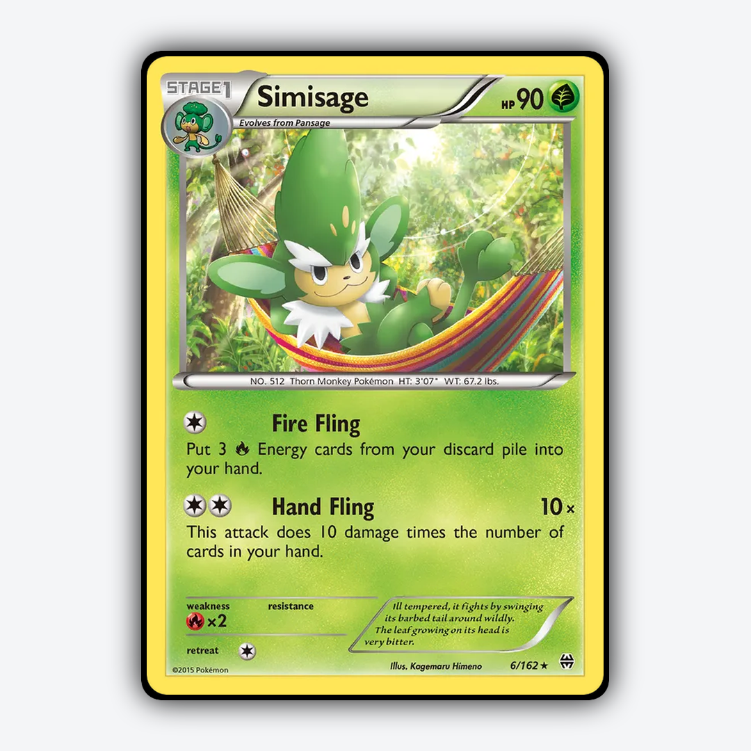 Simisage 006/162 - BREAKthrough Set - Card Rug