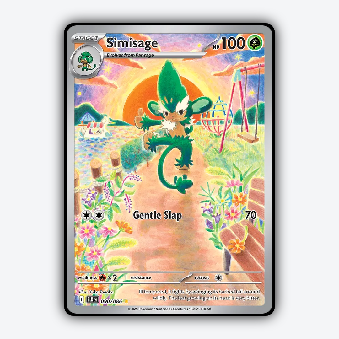 Simisage #90 - Black Bolt Set - Card Rug
