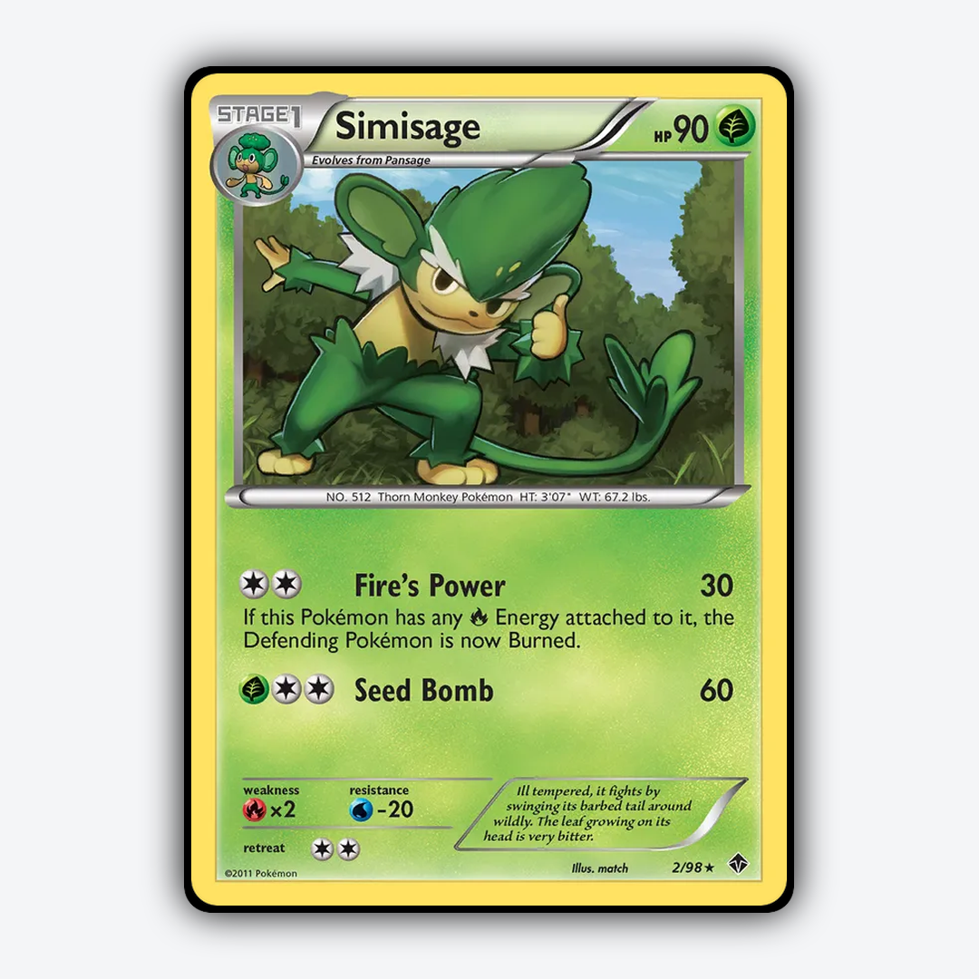 Simisage 002/98 - Emerging Powers Set - Card Rug