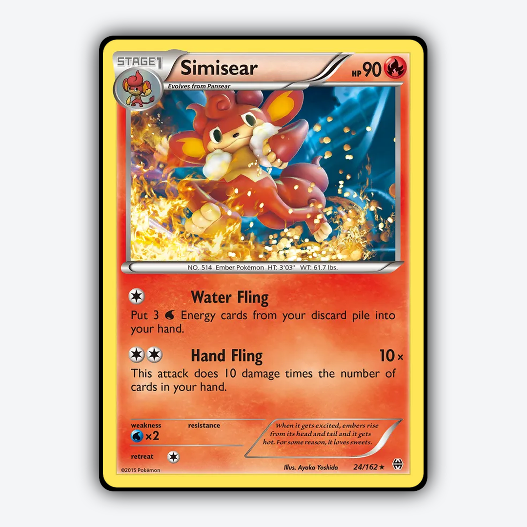 Simisear 024/162 - BREAKthrough Set - Card Rug