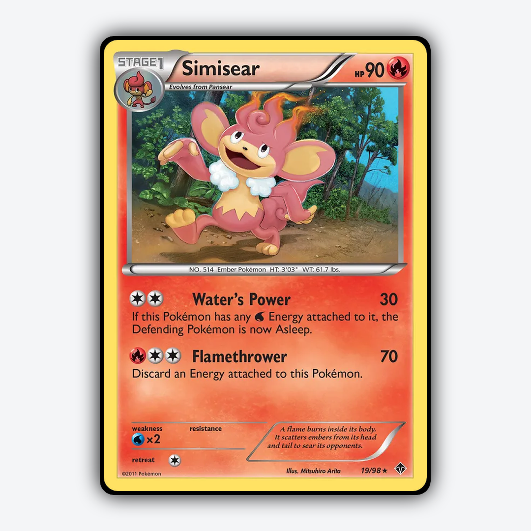 Simisear 019/98 - Emerging Powers Set - Card Rug