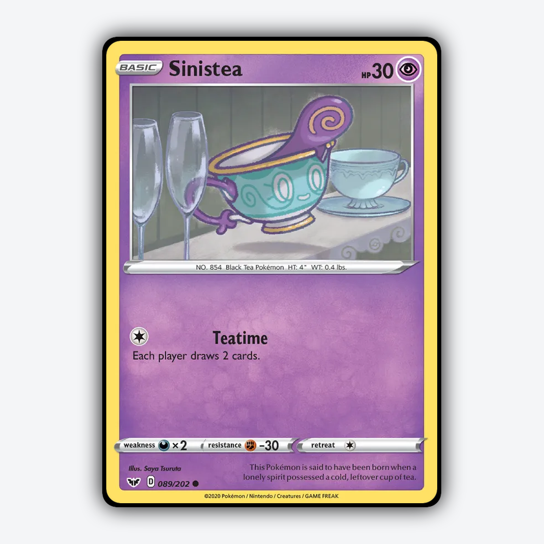 Sinistea 089/202 - Sword & Shield Set - Card Rug