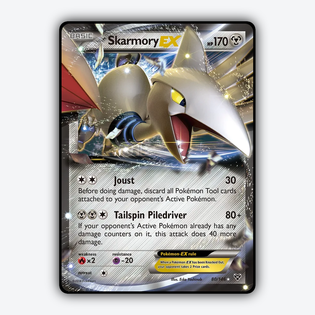 Skarmory-EX 080/146 - XY Set - Card Rug