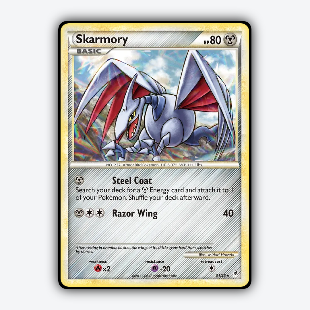 Skarmory 031/95 - Call of Legends Set - Card Rug