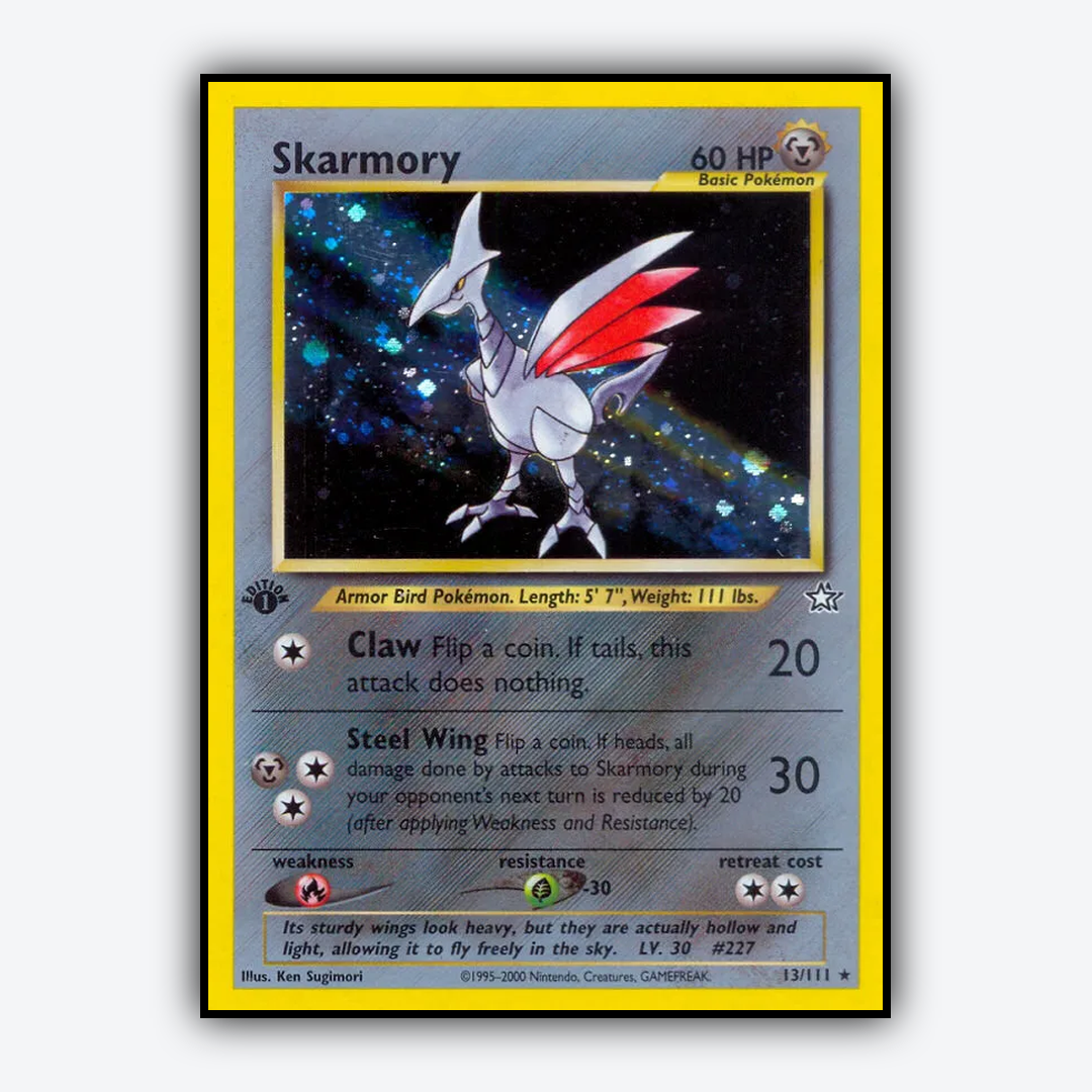 Skarmory 013/111 - Neo Genesis Set - Card Rug