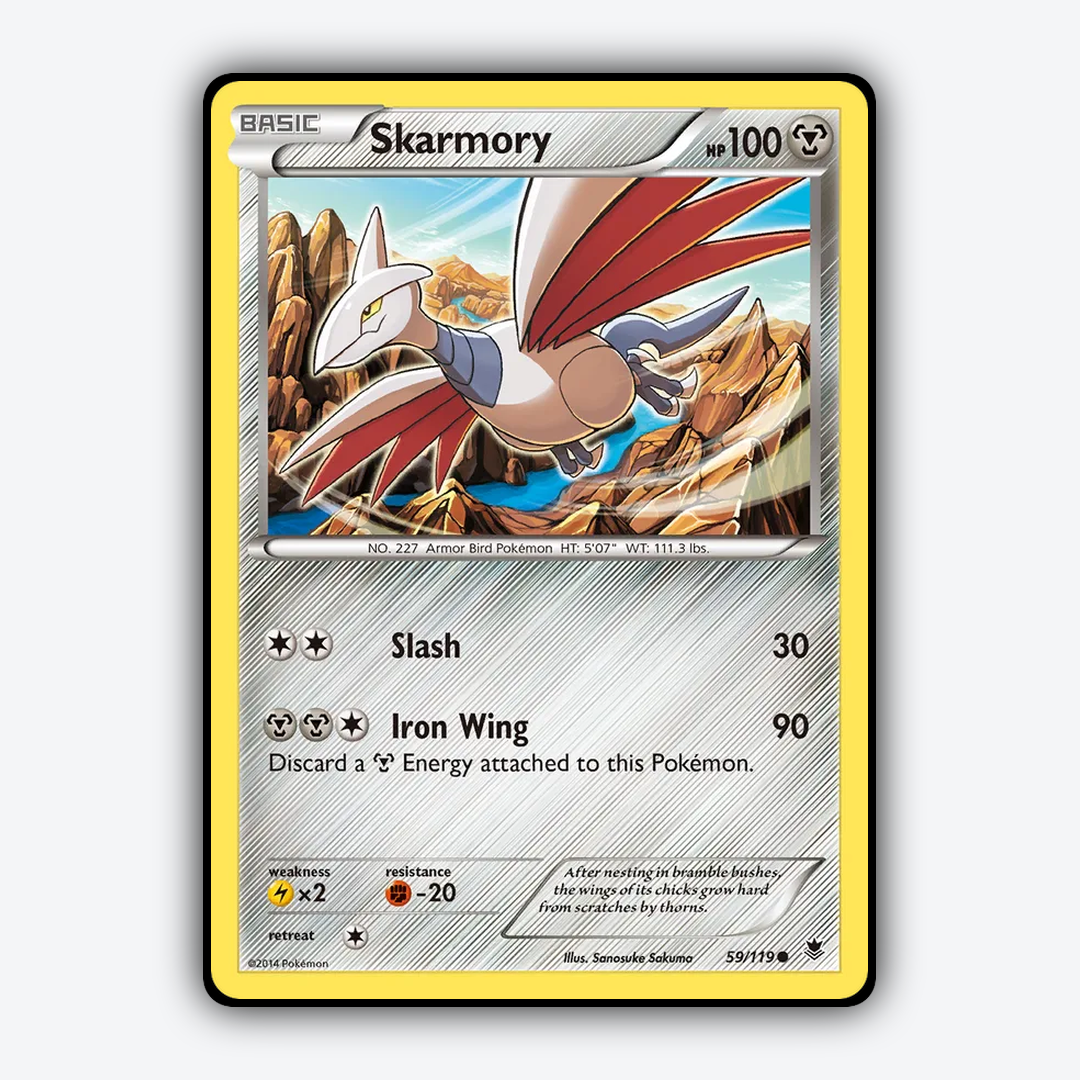 Skarmory 059/119 - Phantom Forces Set - Card Rug
