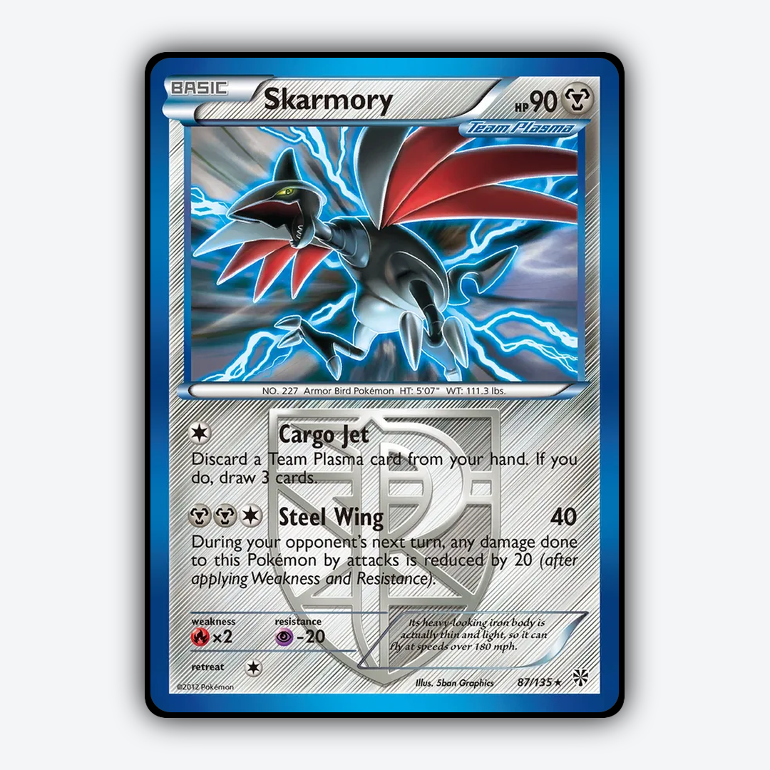 Skarmory 087/135 - Plasma Storm Set - Card Rug