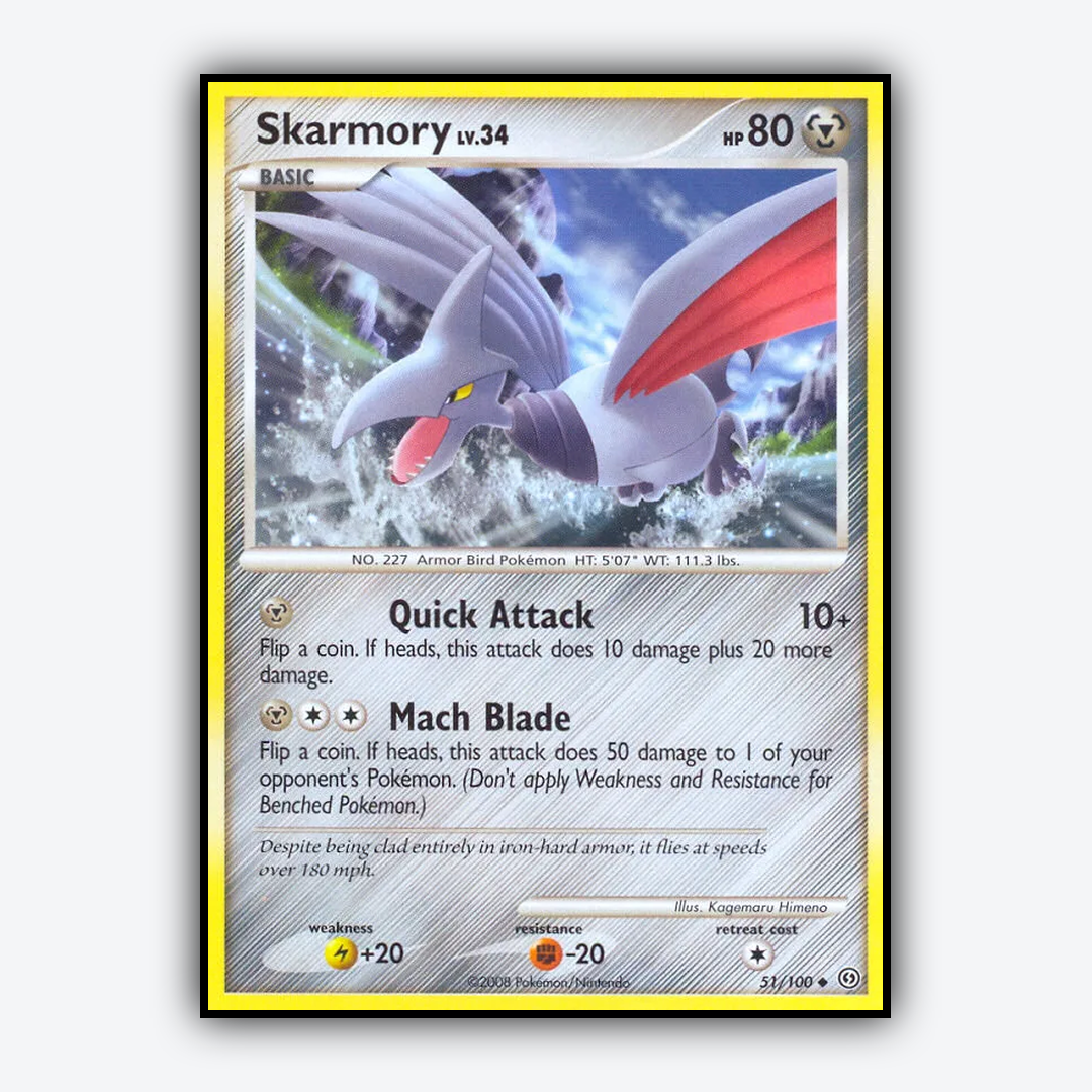 Skarmory 051/100 - Stormfront Set - Card Rug