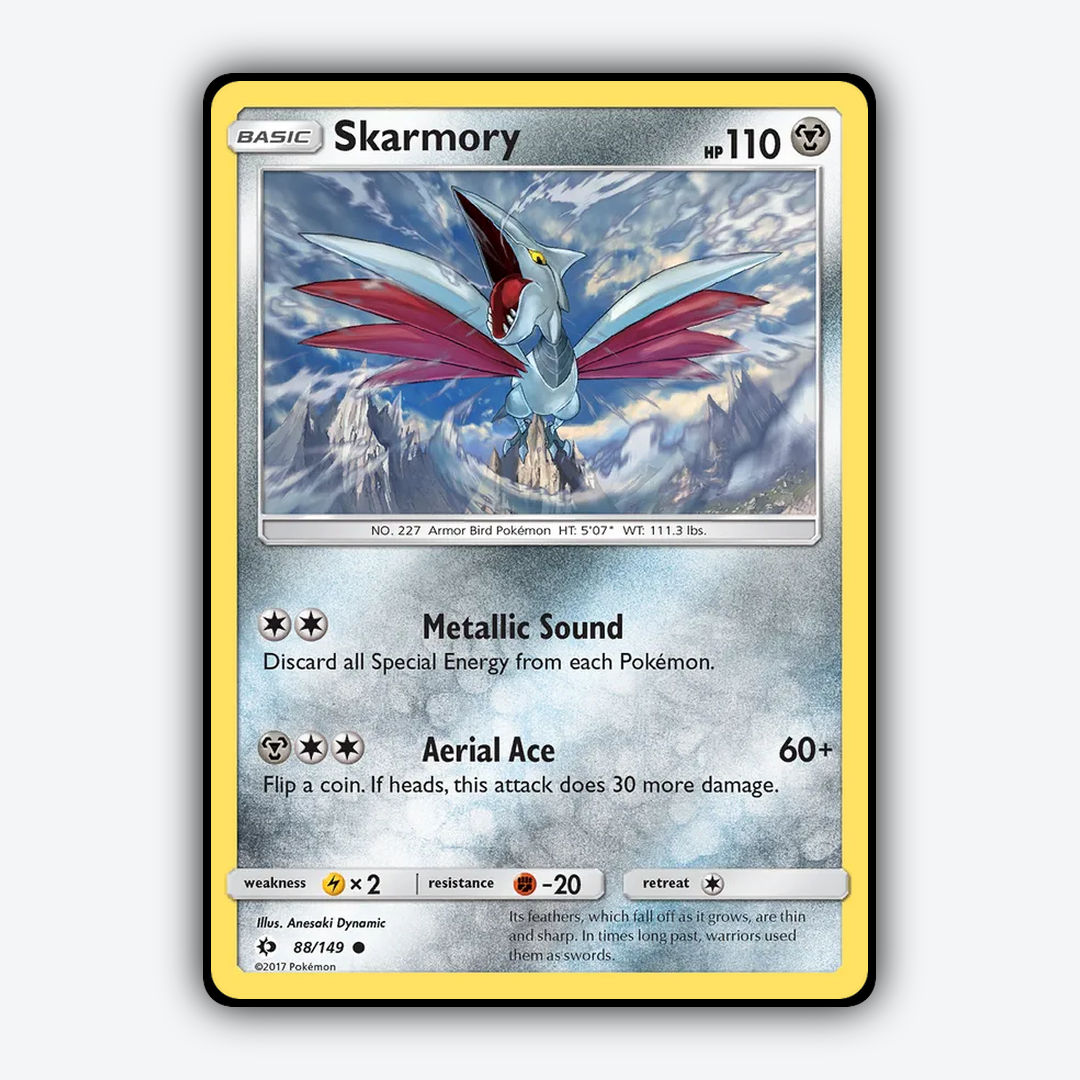 Skarmory 088/149 - Sun & Moon Set - Card Rug