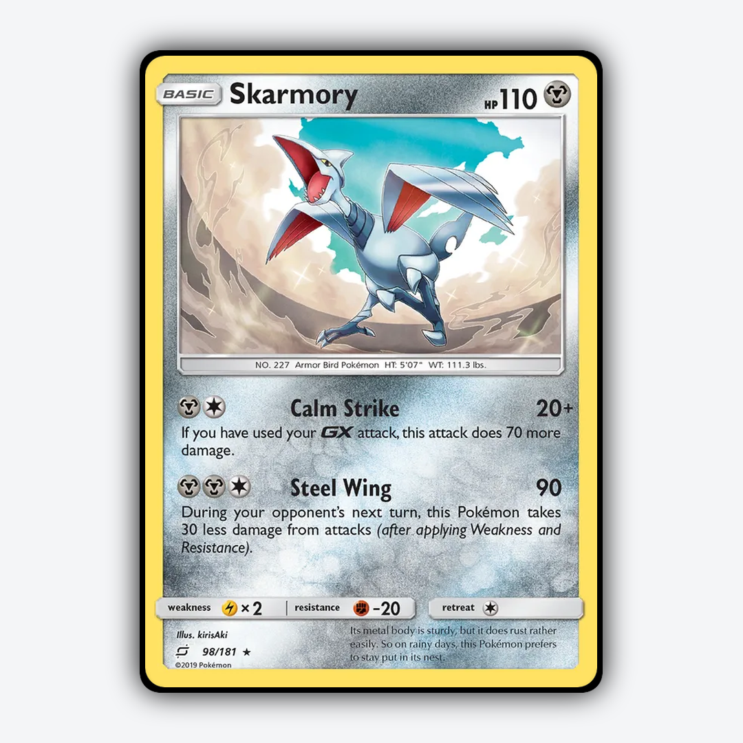 Skarmory 098/181 - Team Up Set - Card Rug