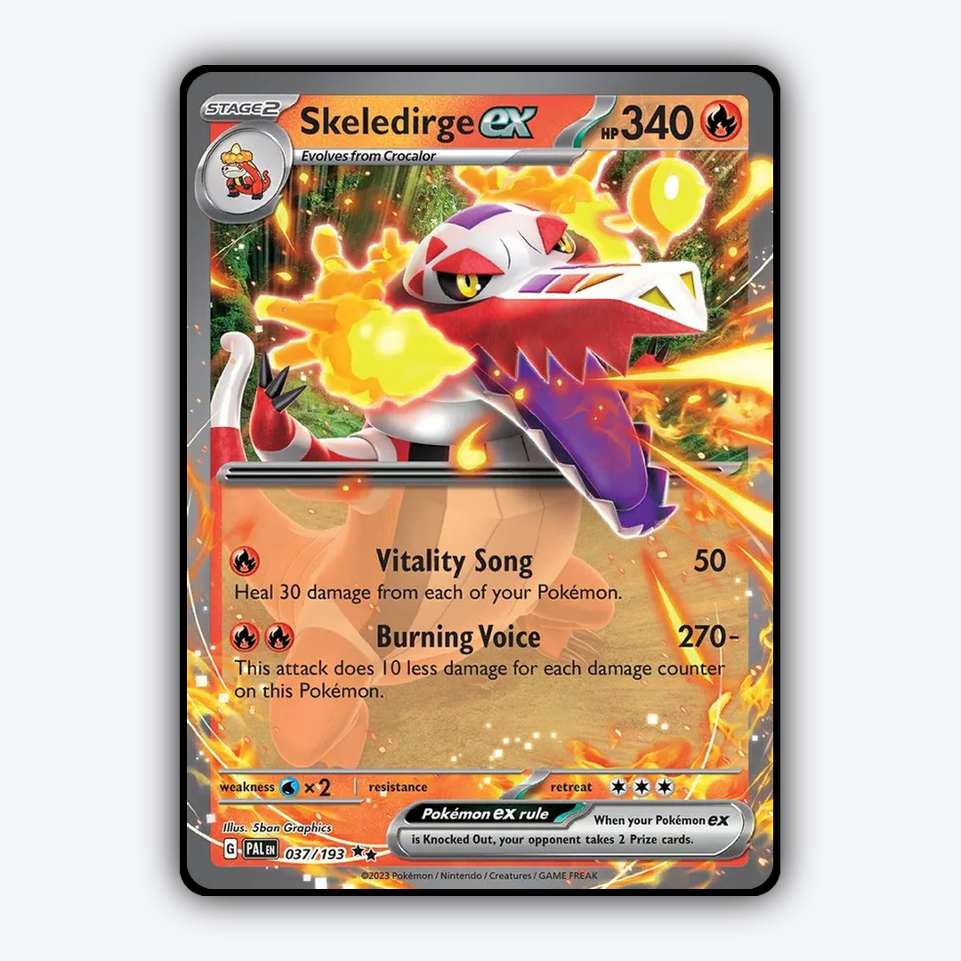Skeledirge ex 037/193 - Paldea Evolved Set - Card Rug