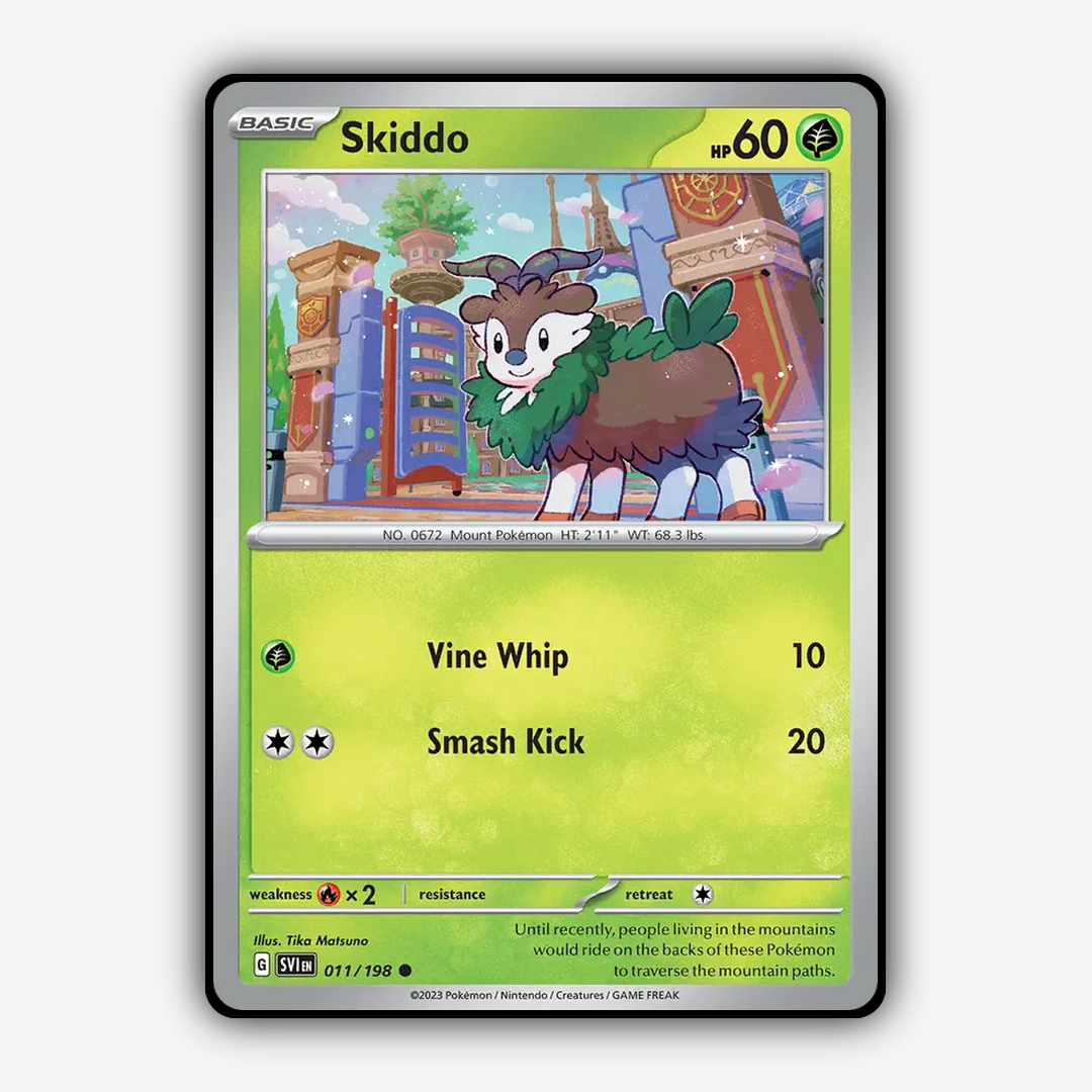 Skiddo 011/198 - Scarlet & Violet Set - Card Rug