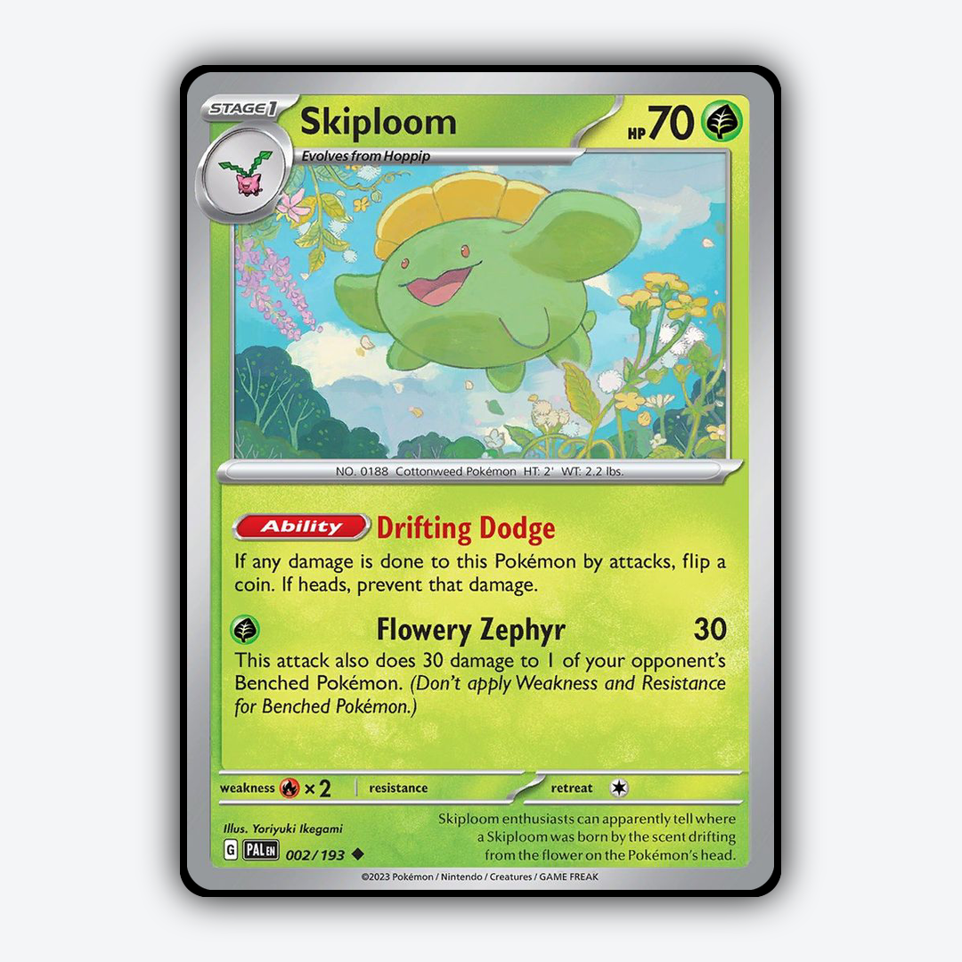 Skiploom 002/193 - Paldea Evolved Set - Card Rug