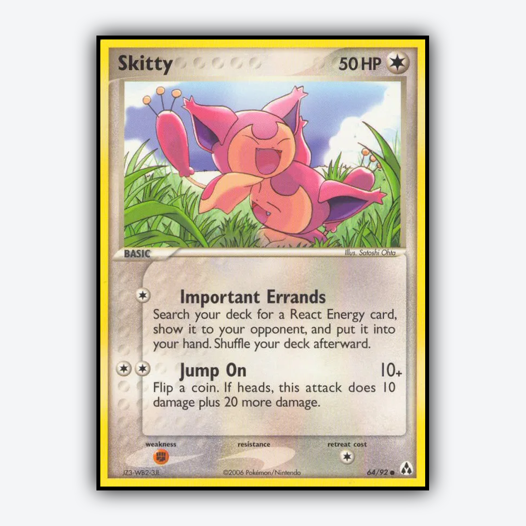 Skitty 064/92 - Legend Maker Set - Card Rug