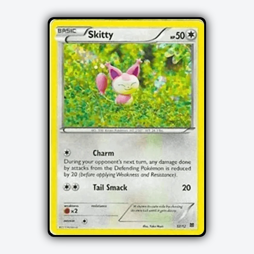Skitty 012/12 - McDonald's Collection 2015 Set - Card Rug