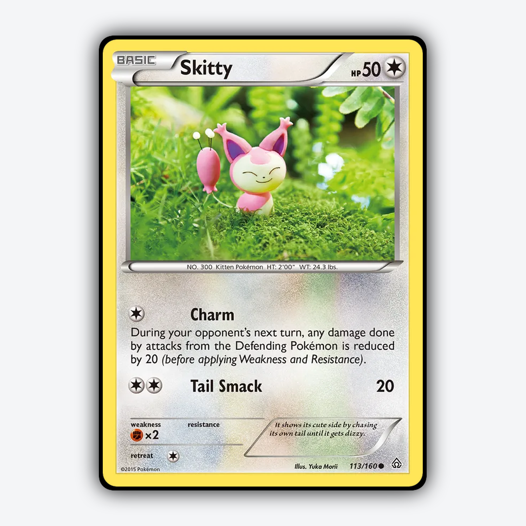 Skitty 113/160 - Primal Clash Set - Card Rug