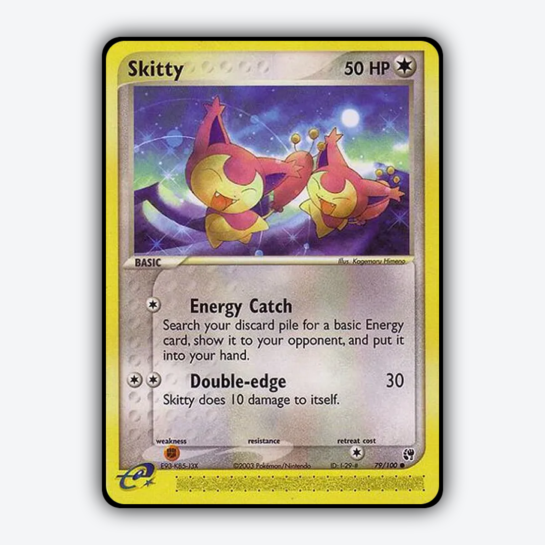 Skitty 079/100 - Sandstorm Set - Card Rug