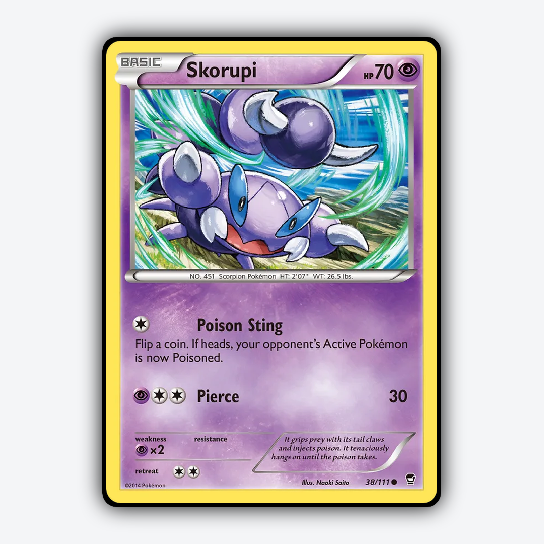 Skorupi 038/111 - Furious Fists Set - Card Rug
