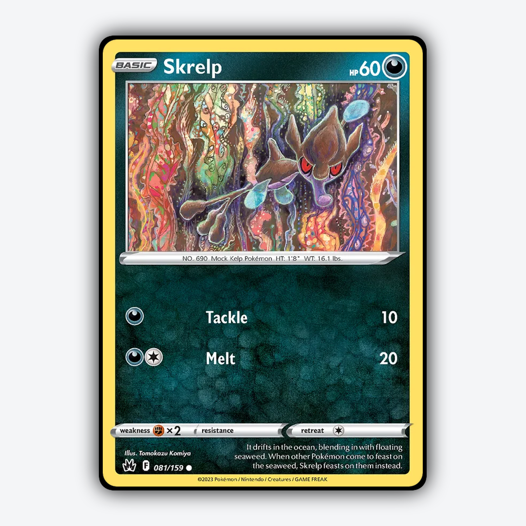 Skrelp 081/159 - Crown Zenith Set - Card Rug