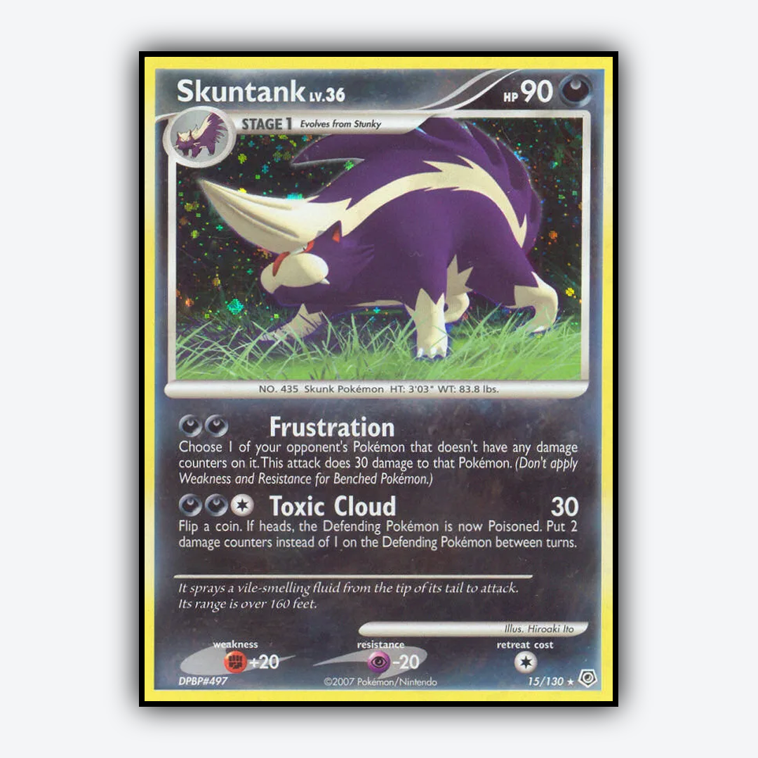 Skuntank 015/130 - Diamond & Pearl Set - Card Rug