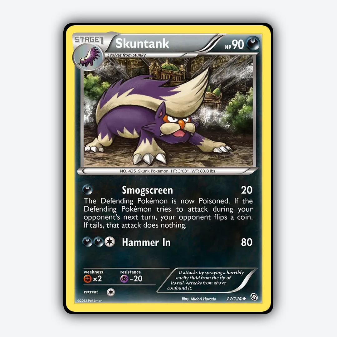 Skuntank 077/124 - Dragons Exalted Set - Card Rug