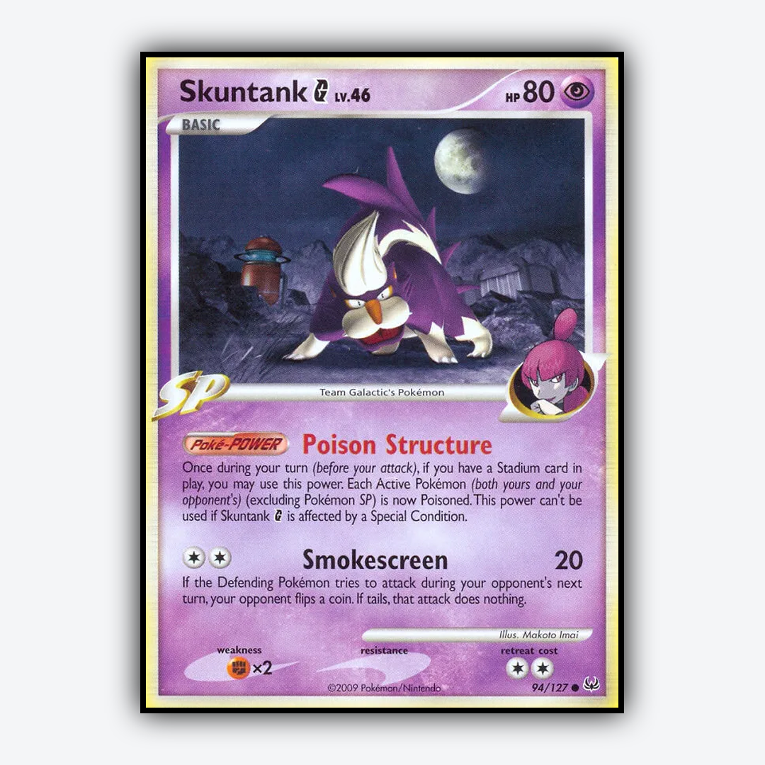 Skuntank G 094/127 - Platinum Set - Card Rug