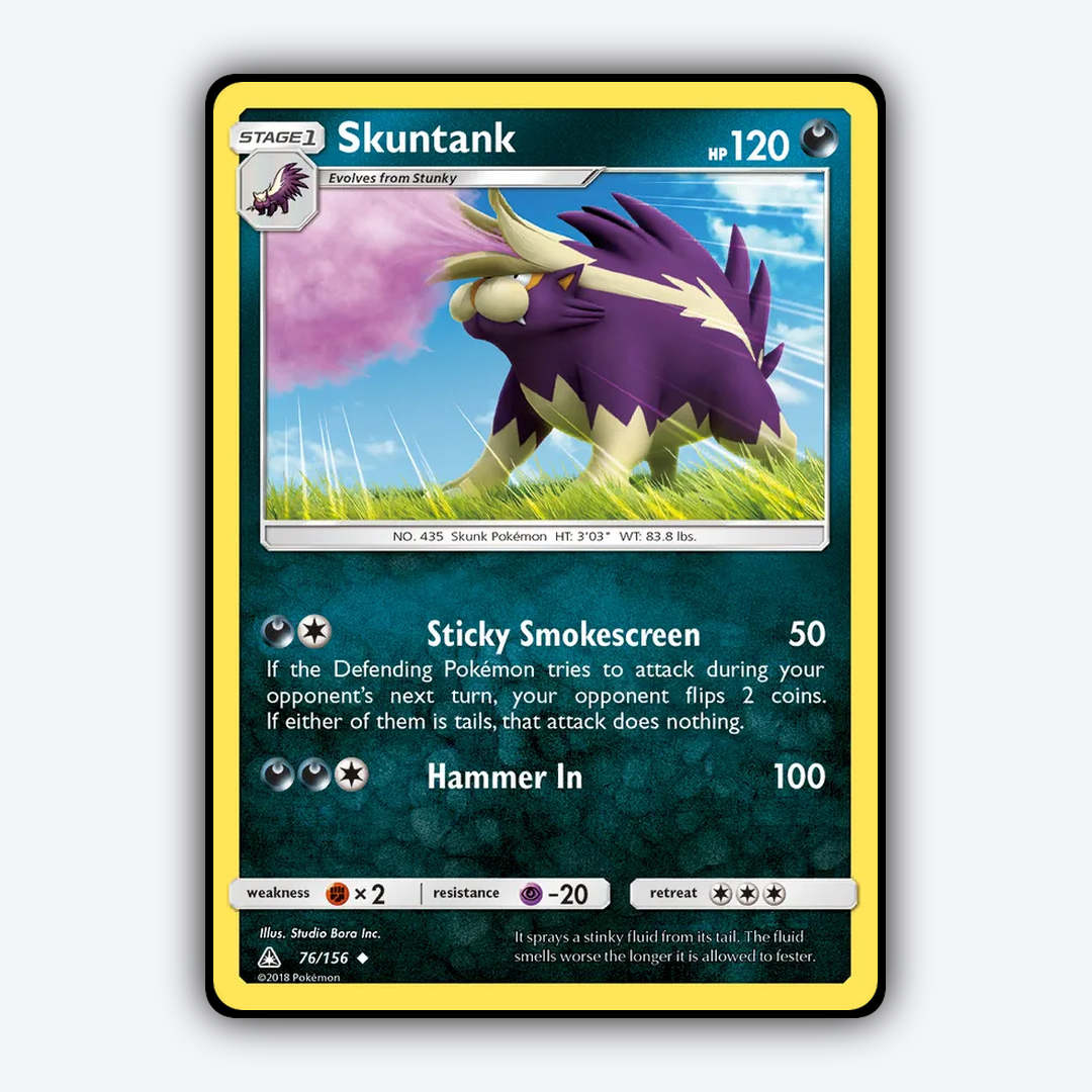 Skuntank 076/156 - Ultra Prism Set - Card Rug