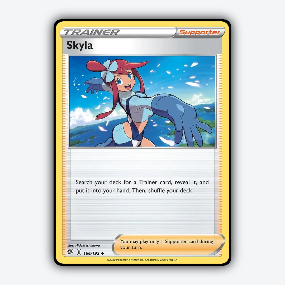 Skyla 166/192 - Rebel Clash Set - Card Rug