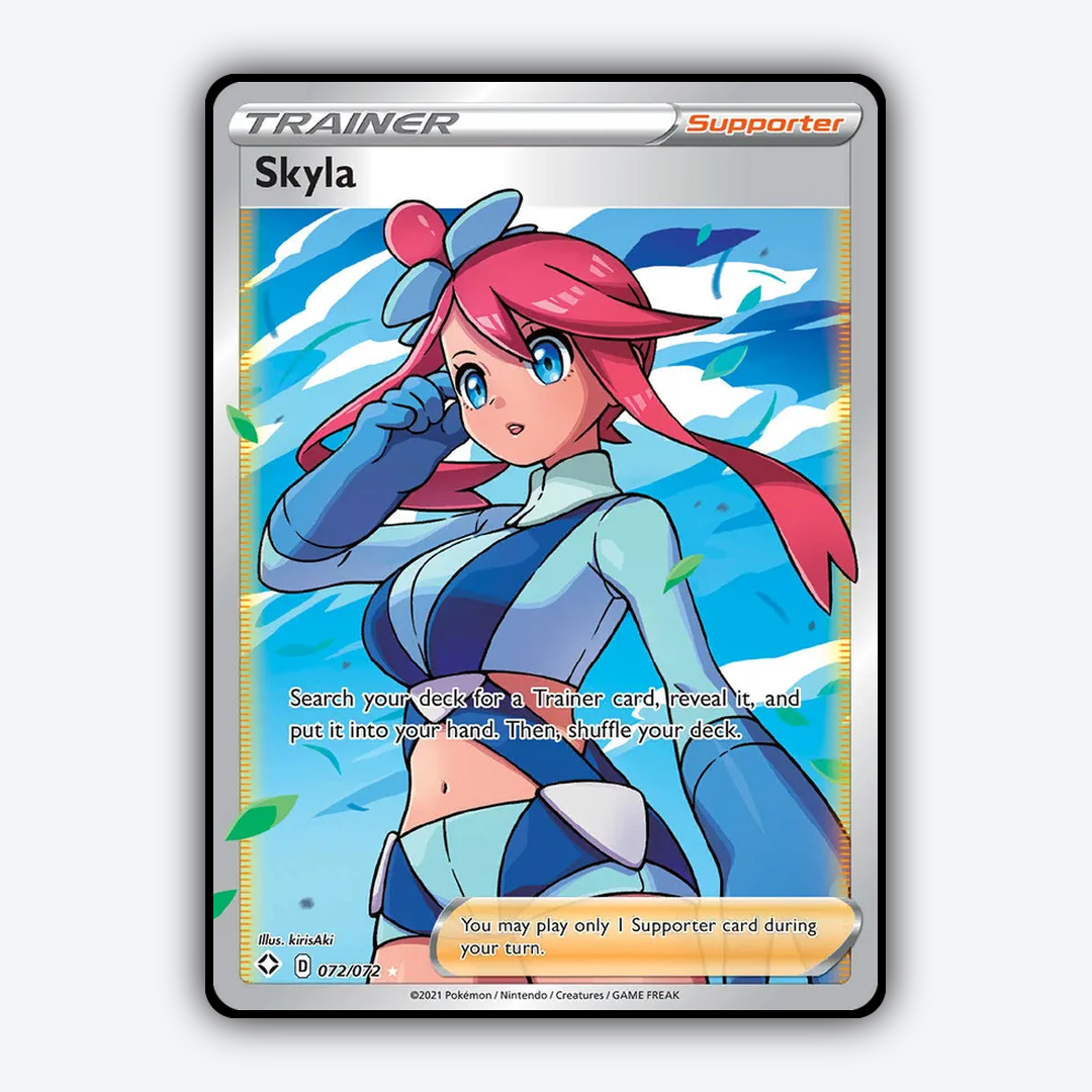 Skyla 072/72 - Shining Fates Set - Card Rug