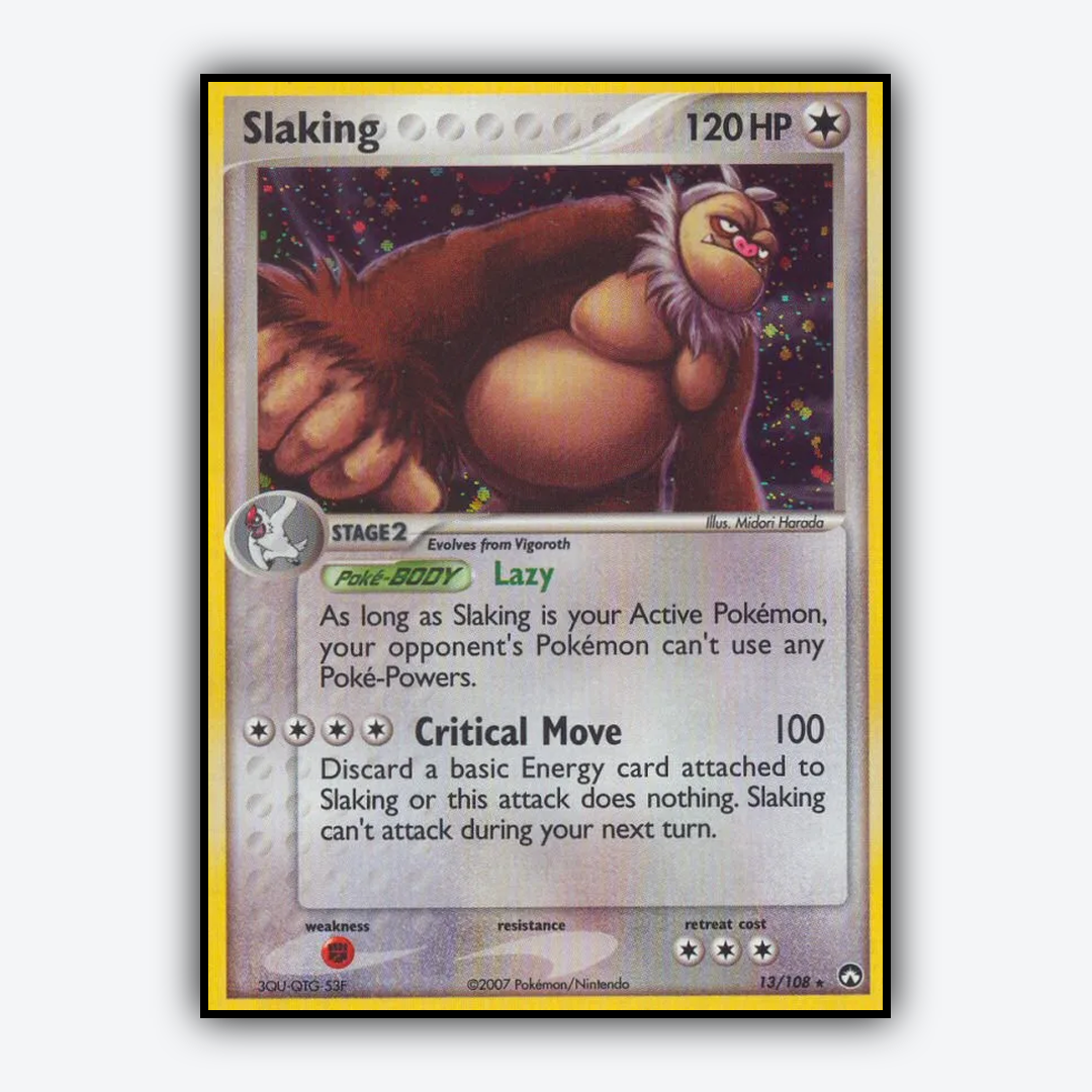 Slaking 013/108 - Power Keepers Set - Card Rug