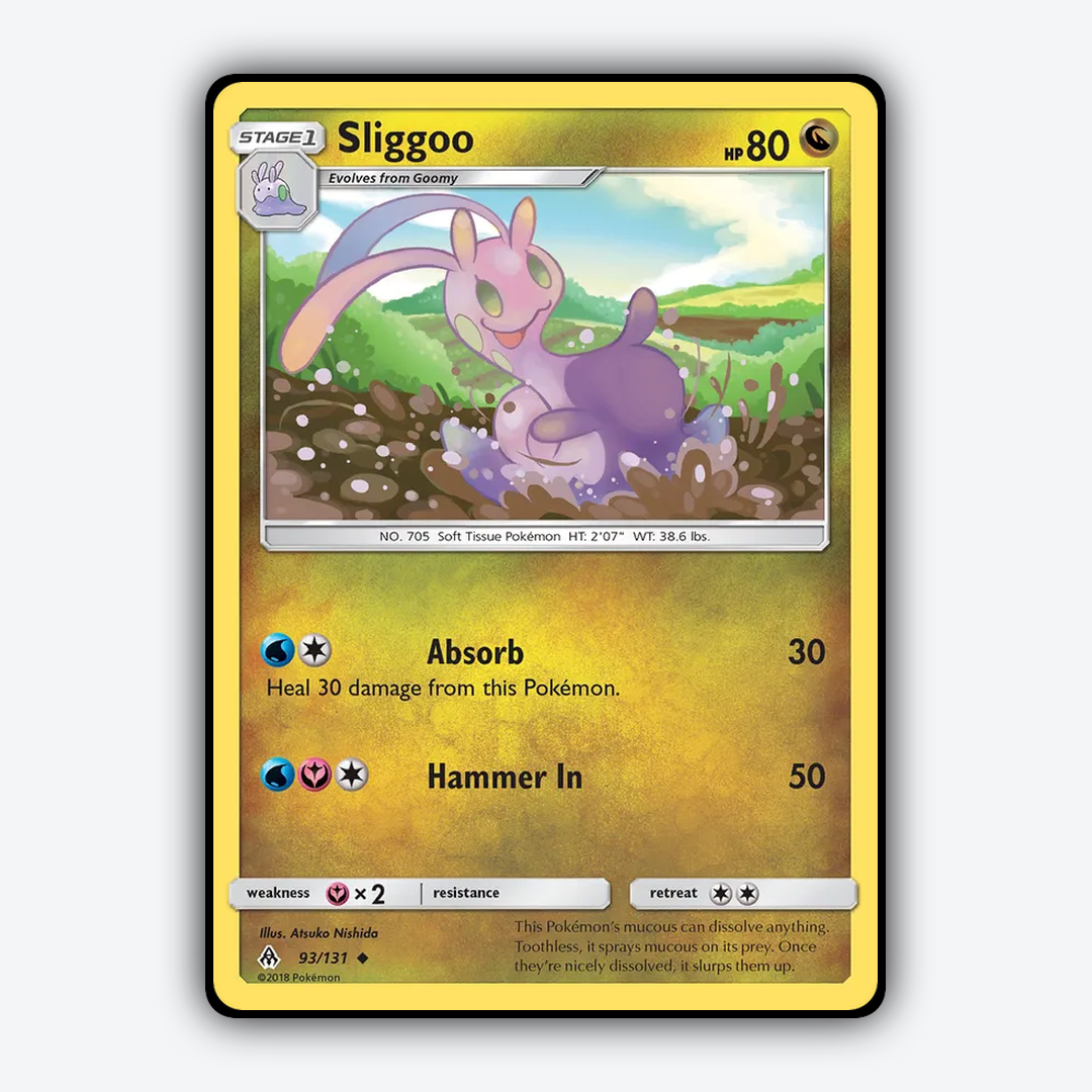 Sliggoo 093/131 - Forbidden Light Set - Card Rug