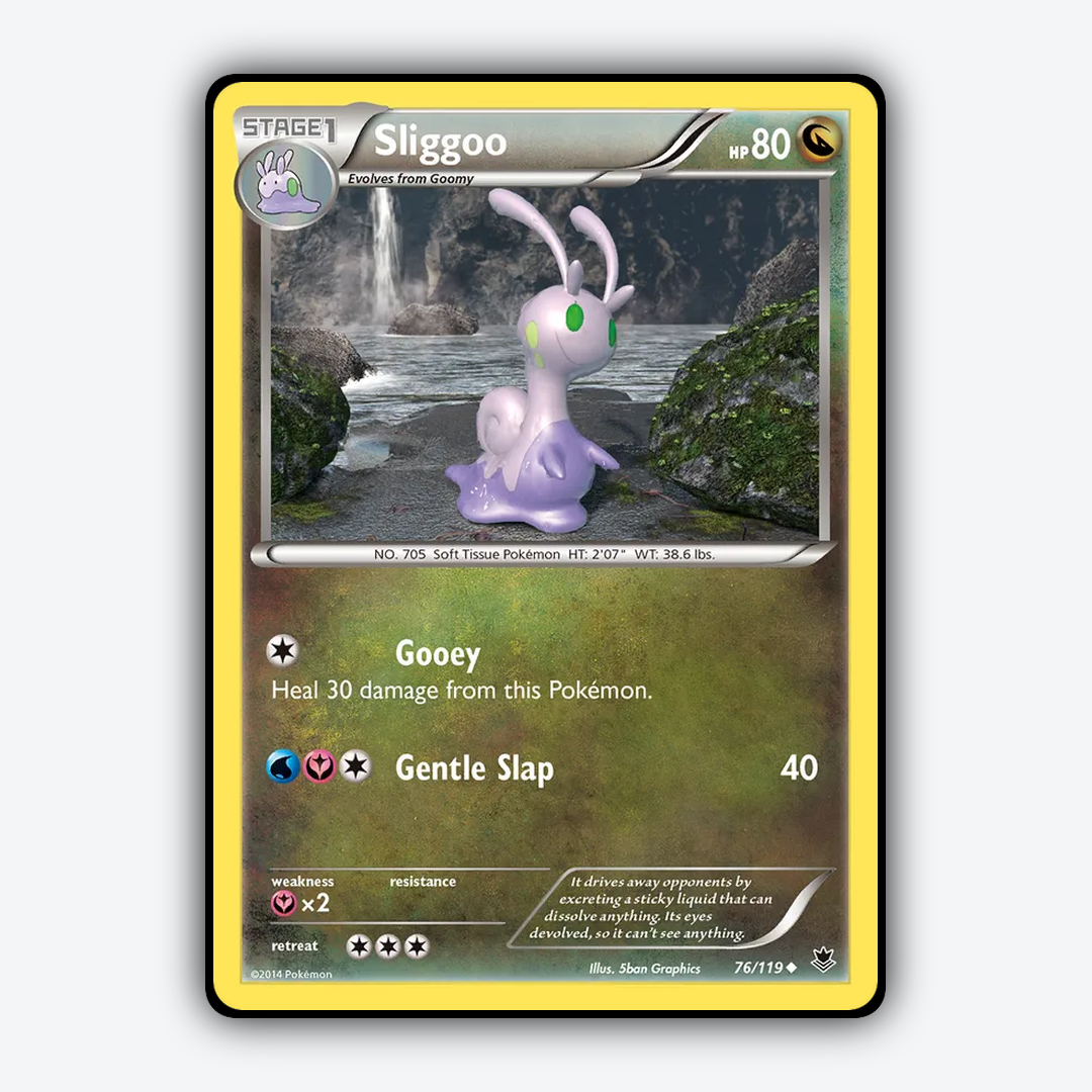 Sliggoo 076/119 - Phantom Forces Set - Card Rug