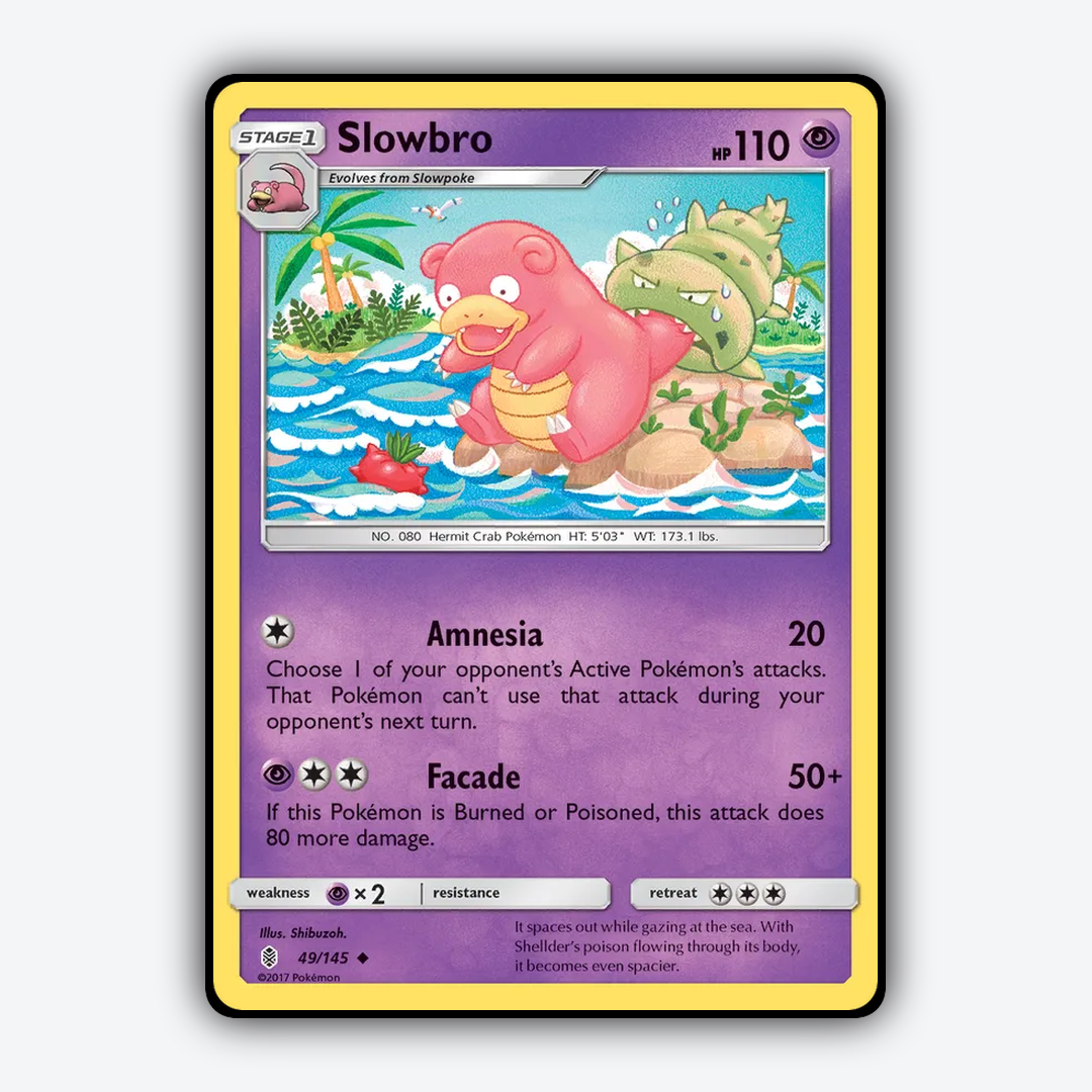 Slowbro 049/145 - Guardians Rising Set - Card Rug