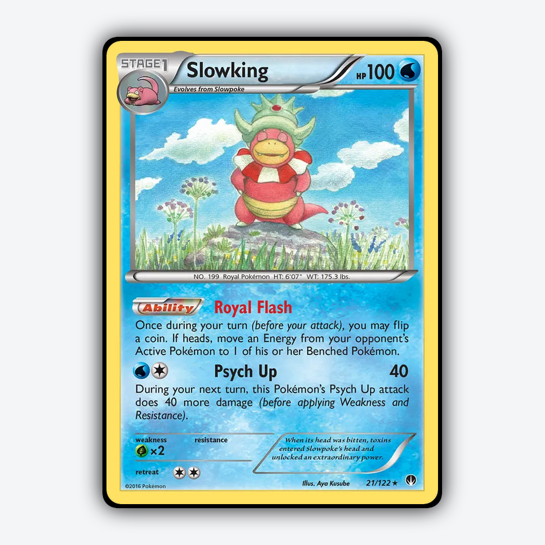 Slowking 021/122 - BREAKpoint Set - Card Rug
