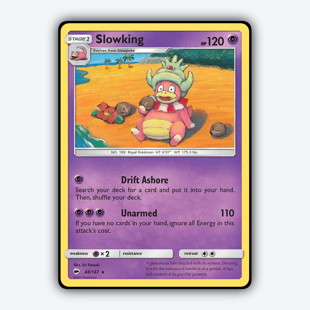 Slowking 048/147 - Burning Shadows Set - Card Rug