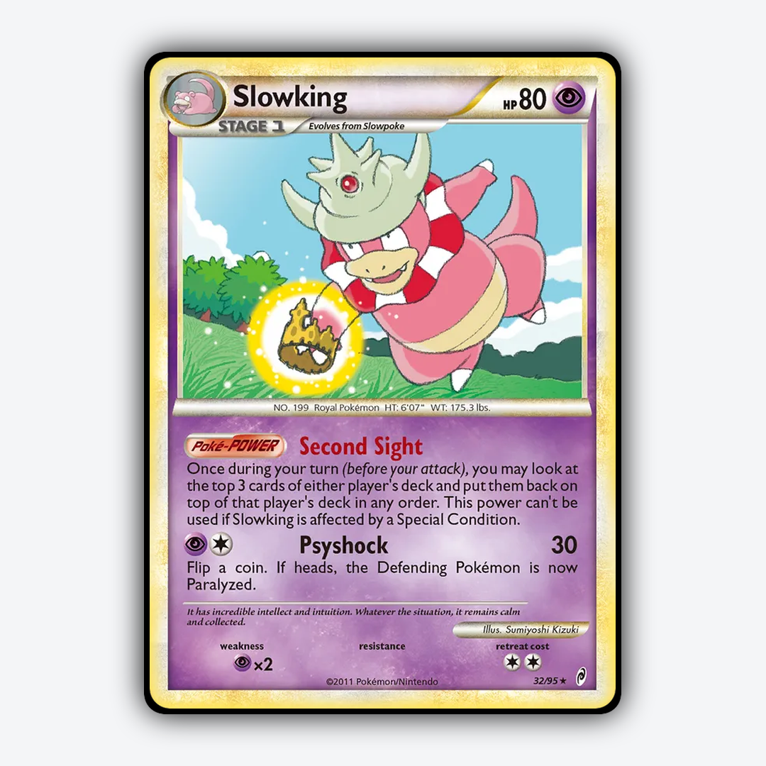 Slowking 032/95 - Call of Legends Set - Card Rug