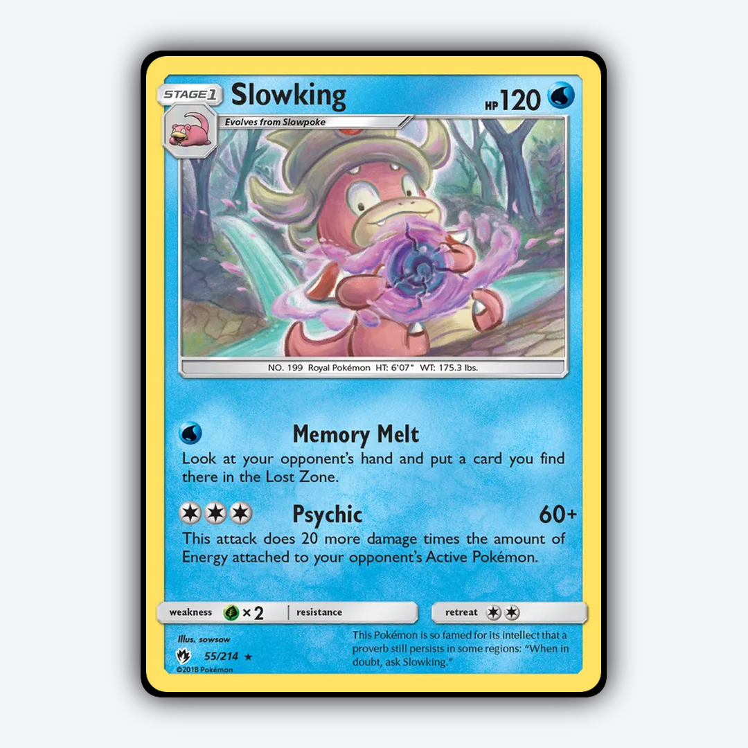 Slowking 055/214 - Lost Thunder Set - Card Rug