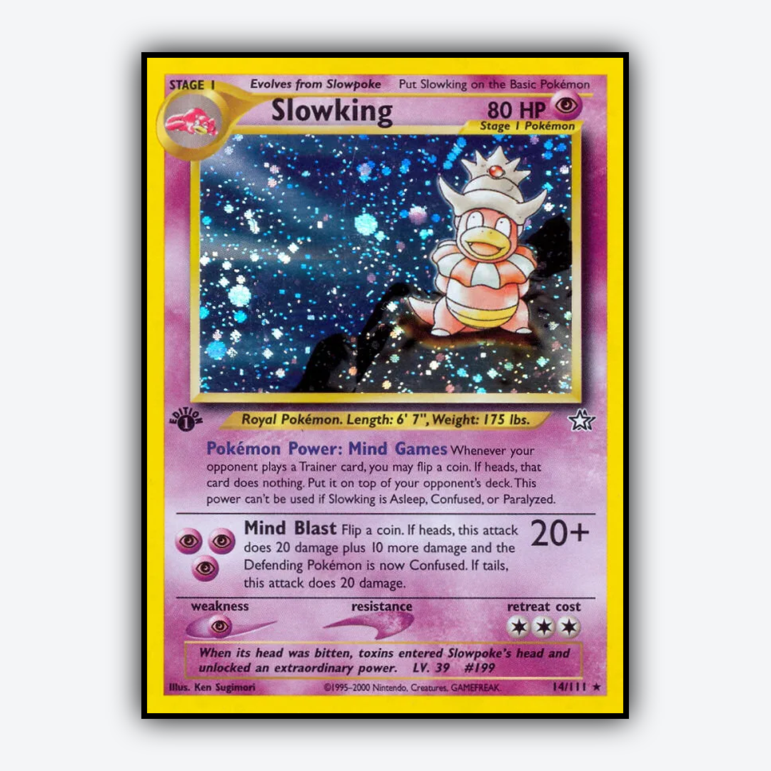 Slowking 014/111 - Neo Genesis Set - Card Rug