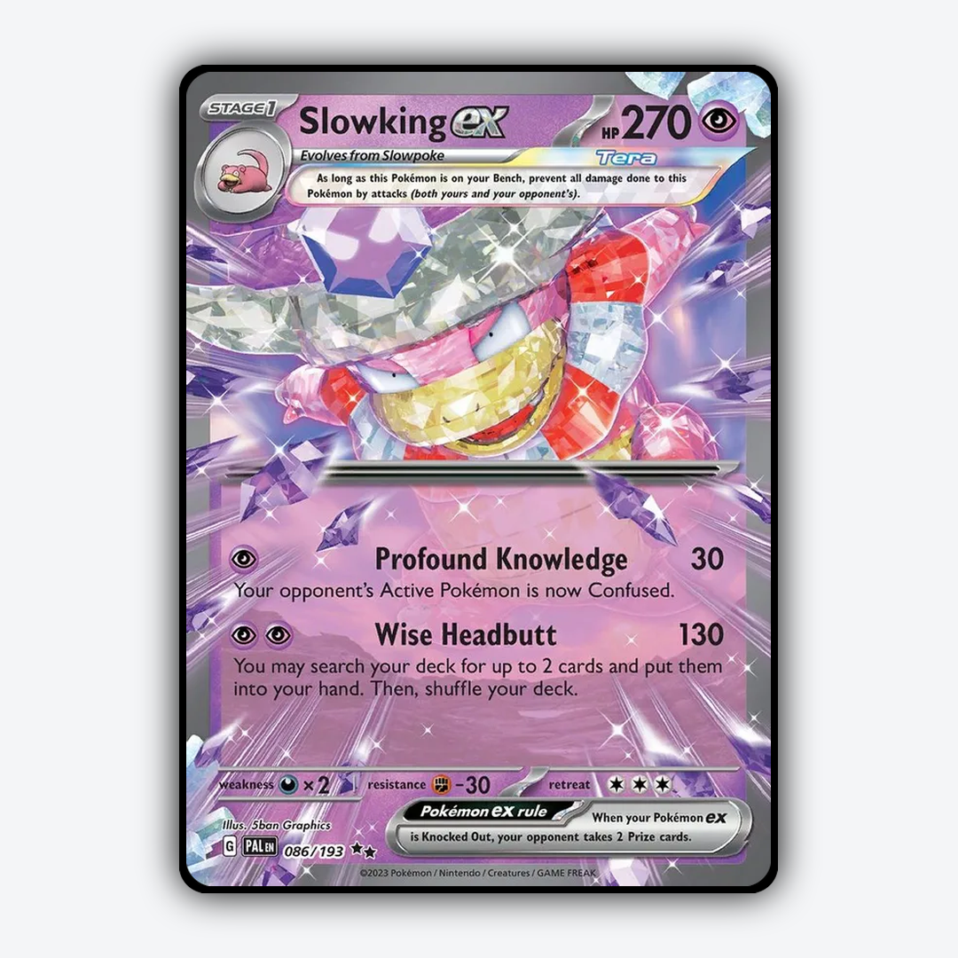 Slowking ex 086/193 - Paldea Evolved Set - Card Rug