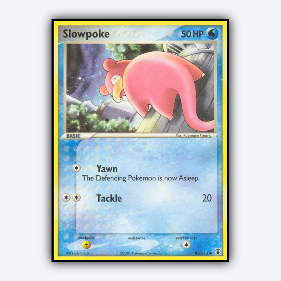 Slowpoke 083/113 - Delta Species Set - Card Rug